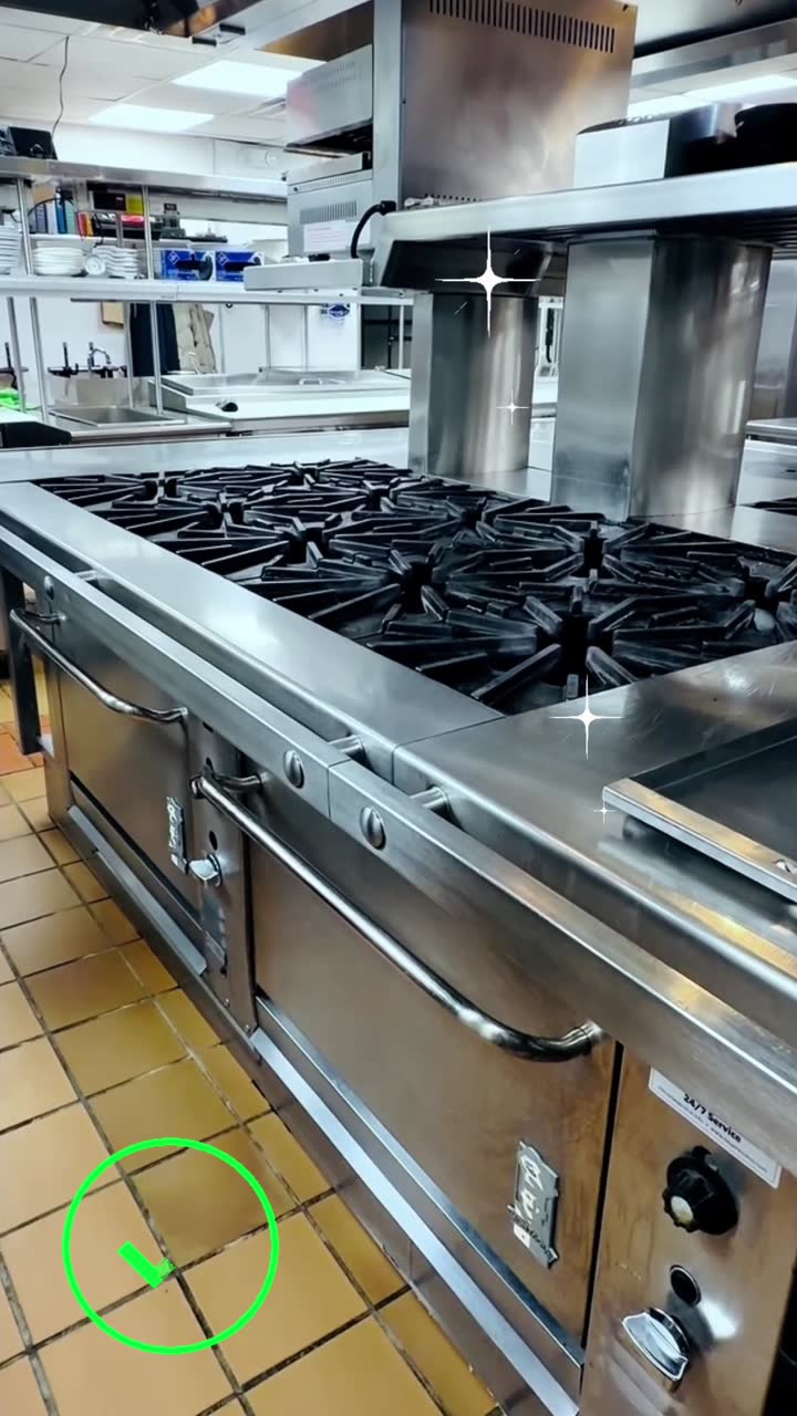 Kitchen, after, Prime Commercial Cleaning