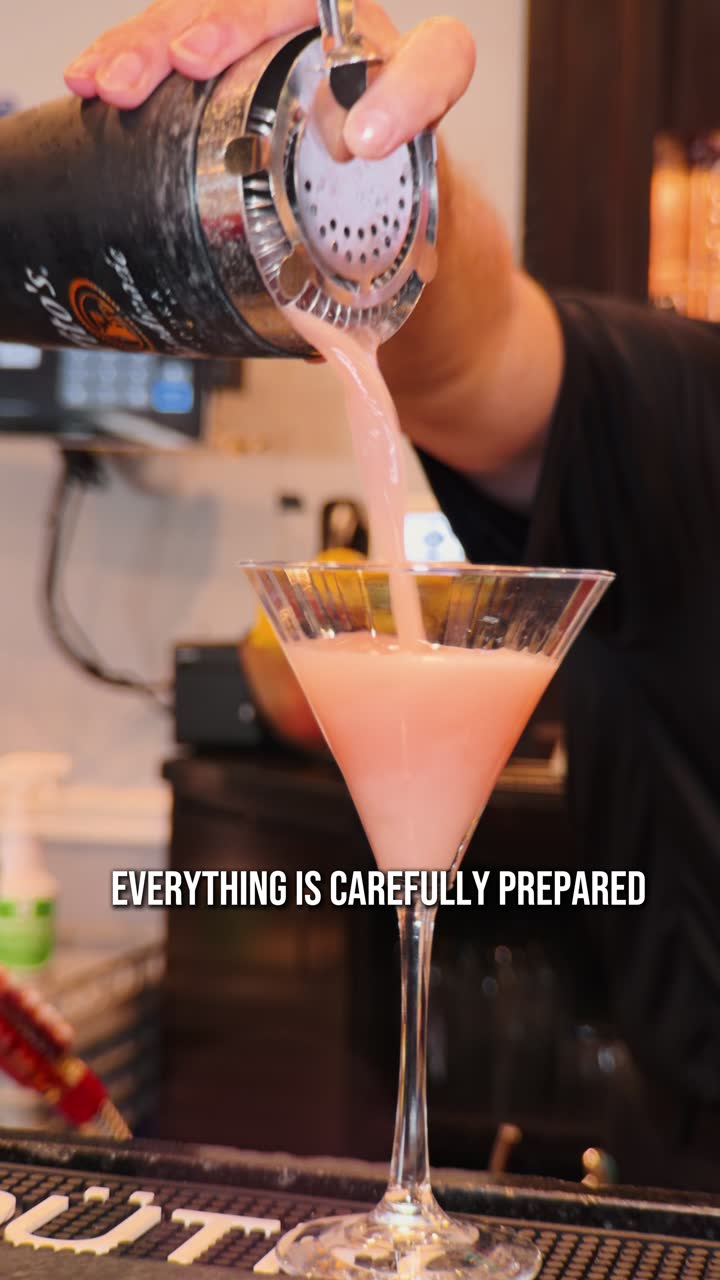 The pour · Sudbury Point Grill bar