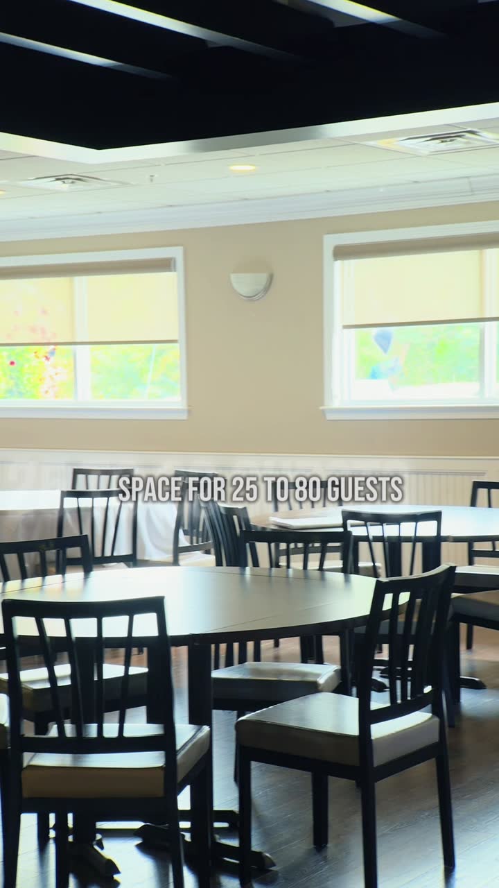 The function room, Sudbury Point Grill